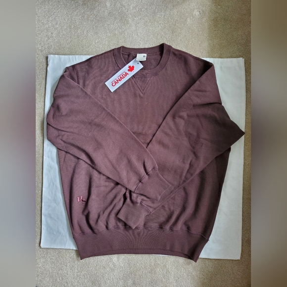 Uncle Studios Sweatshirt and Sweatshort Set (Brown) - Picture 4 of 9